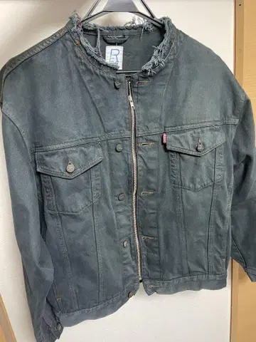 Grander 다크 그레이 데님 자켓 할인 가능