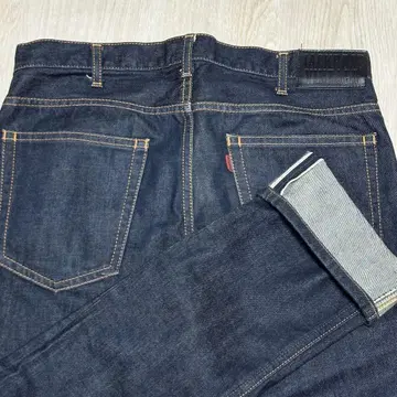 잭 로즈 빈티지 일본제 데님 빨간색 귀 셀비치
