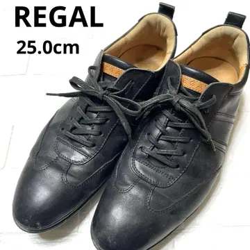 REGAL 리갈 스니커즈 가죽 비즈니스 슈즈 블랙 25cm