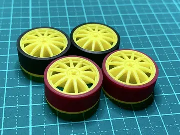 미니 사륜구동 페라 타이어 약 22.7mm 로우 프릭션