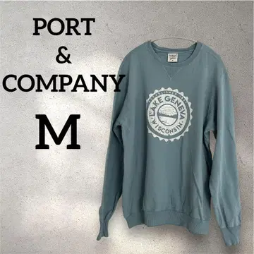 PORT&COMPANY [M] 맨투맨 트레이닝복 스카이블루