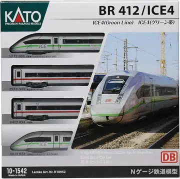미사용 새상품 KATO ICE4 (그린 오비) 기본 세트 10-1542