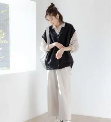 글로벌 워크 오테라 린넨 이지 팬츠 새상품