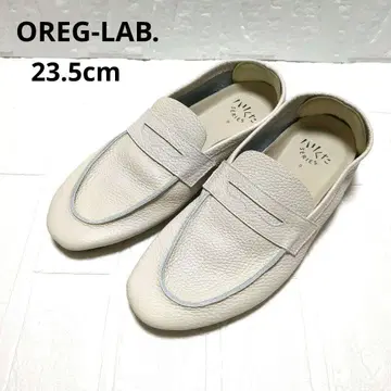 새상품급 세탁 가능한 신발 로퍼 탄력 있는 일본제 가죽 23.5cm
