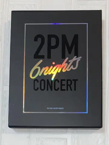 2PM 6nights CONCERT DVD