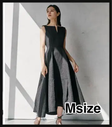 새상품 Laubeblanc Keyneck Jacquard Dress M