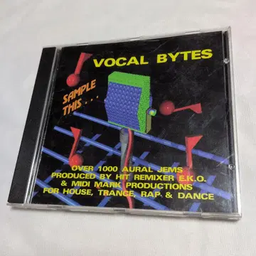 샘플링 CD VOCAL BYTES 보컬 바이트 1993년 레어!