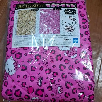 헬로키티 퀼트 매트 핑크 HELLOKITTY