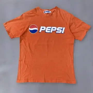 PEPSI 펩시 티셔츠 프린트 로고 기업 로고 구제 의류