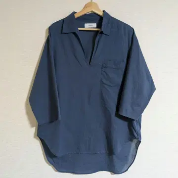 marka 24SS 스키퍼 셔츠 유기농 면