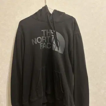THE NORTH FACE 블랙 후드 부착 후드티