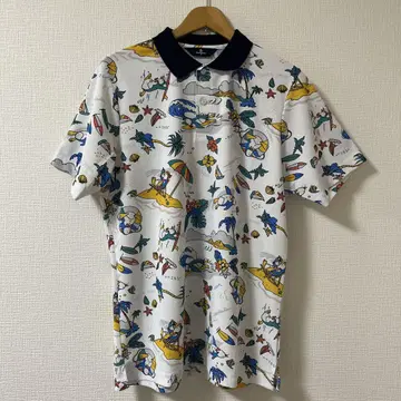 Munsingwear 먼싱웨어 골프 피케 셔츠 펭귄 패턴 L