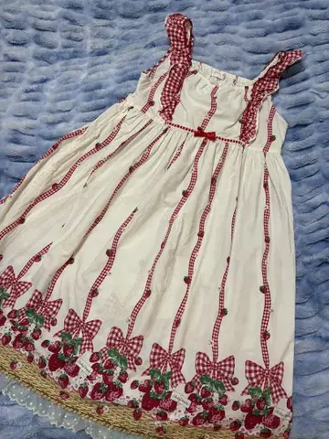 Shirley temple 딸기 바스켓 원피스 160cm