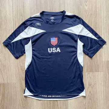 US 구제 의류 엄브로 USA 미국 게임 셔츠