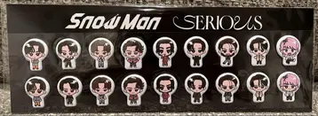 SnowMan SERIOUS 시리어스 혜택 A 스노푸쿠 씰