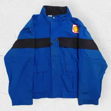 90s USA제 WORKLITE SHELL 블루종 레이싱 자켓