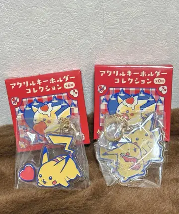 피카츄 다이너 아크릴 키링 5 6 포켓몬