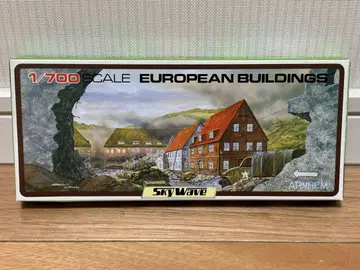 피트 로드 1/700 유럽풍 건물 전봇대 포함 총 9동 프라모델 미조립