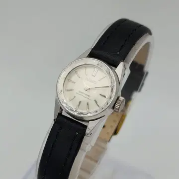 SEIKO 퀸 세이코 시계 여성용 손목시계 수동 와인딩 레어