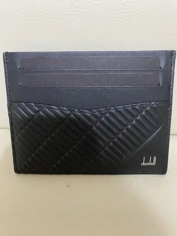 신상품 미사용 dunhill 던힐 블랙 멋진 가죽 카드 케이스 명함지갑