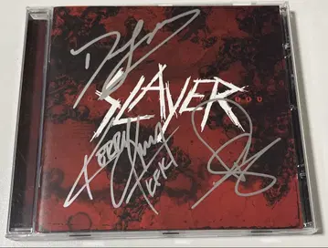 Slayer 친필 사인 포함 CD