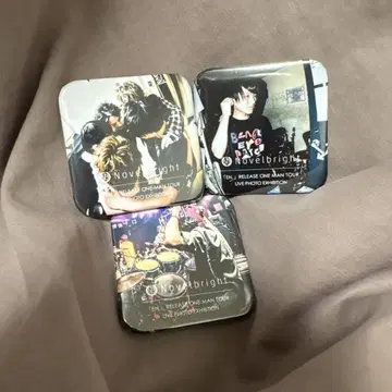 Novelbright 캔뱃지 3개 세트  타케나카 유다이