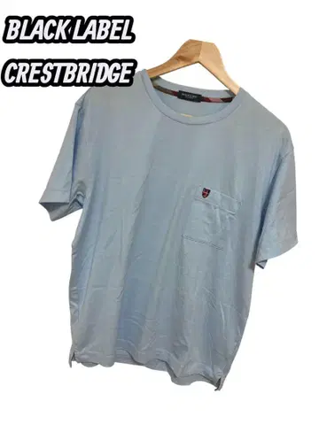 BLACK LABEL CRESTBRIDGE 라이트 블루 티셔츠 L