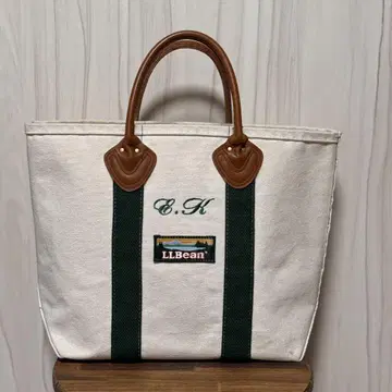 l.l.bean 토트백 가죽 핸들 80년대 빈티지