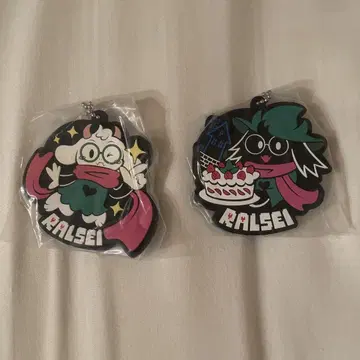 Deltarune 캡슐 러버 마스코트 랄세이 2개 세트