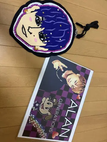 ALAN 캐릭터 자수 백