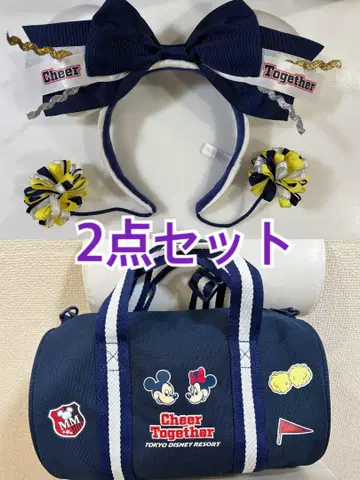 디즈니 숄더 백 + 머리띠 Cheer Together