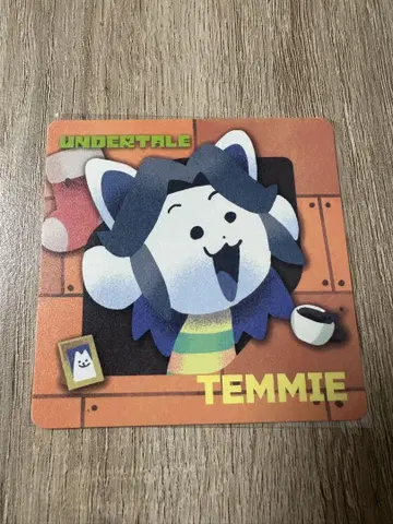게이머 구운 코스터 Deltarune 테미 GIGO 시부야 테미