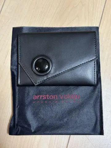 arrston volaju 블랙 가죽 명함지갑 kohshin satoh