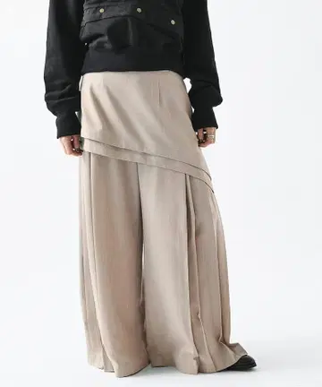 319t*새상품급 25SS 저널 스탠다드 레이어드 플리츠 팬츠.