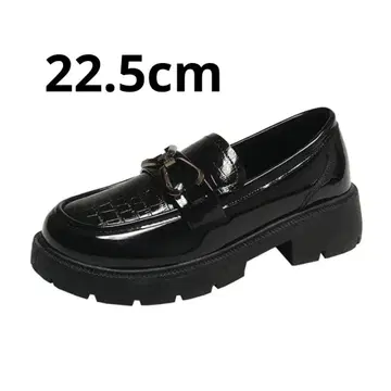 로퍼 22.5cm 골드 버클 여성용