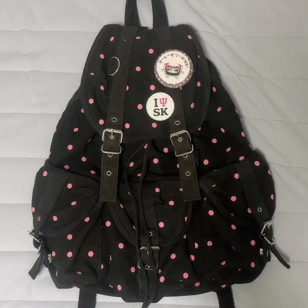 ENZO BLUES ♥ Double Logo Sporty Backpack / 追跡付 Enzo Blues Double Logo Sporty Backpack Sky #엔조블루스,#엔조