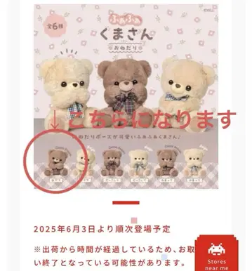후아후아 곰돌이 봉제 인형
