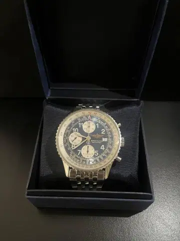 브라이틀링 BREITLING 네비게이터 타이머 데이트 남성용 A13322