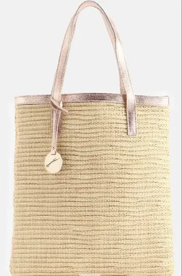 택 포함 새상품 아쿠아쿠타 Aquascutum 썸머 토트백