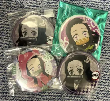 귀멸의 칼날 ufotable 캔뱃지 네즈코 세트