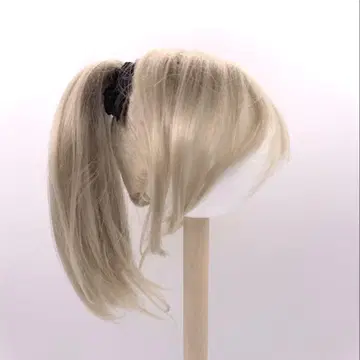 네오 브라이스 모헤어 가발 포니테일