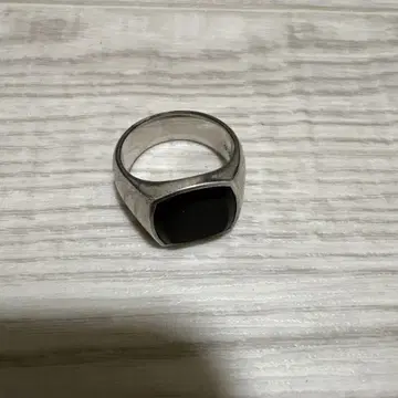 TOMWOOD ONYX RING 블랙 블랙 실버 925