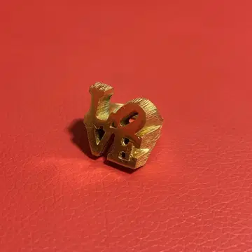 70년대 로버트 인디애나 LOVE 반지 빈티지