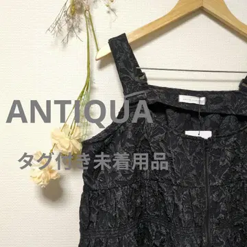 ANTIQUA 안티카 자카드 살로펫 원피스 세련된