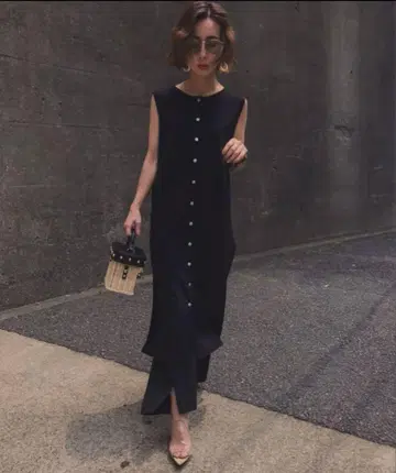 아메리 오토나 2웨이 롱 블라우스 + 팬츠