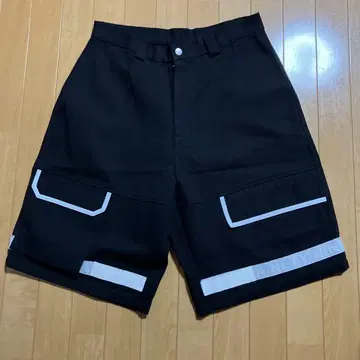 9090 하프 팬츠 블랙 사이즈 M