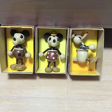디즈니 영 에포크 사 제작 레트로 토이 컬렉션 3개 세트