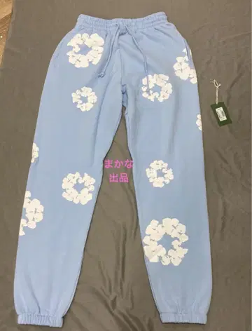 denim tears 데님 티어스 스카이블루 팬츠 S 사이즈 .