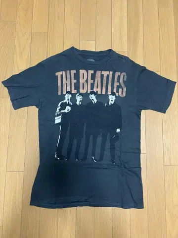 THE BEATLES 그래픽 티셔츠 M 다크 그레이