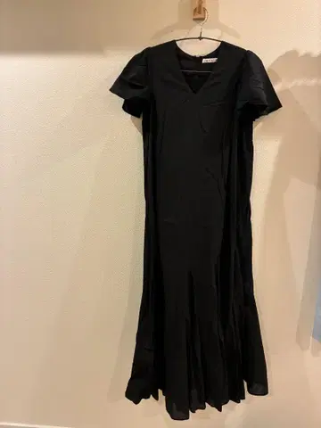MARIHA 블랙 롱 원피스 36